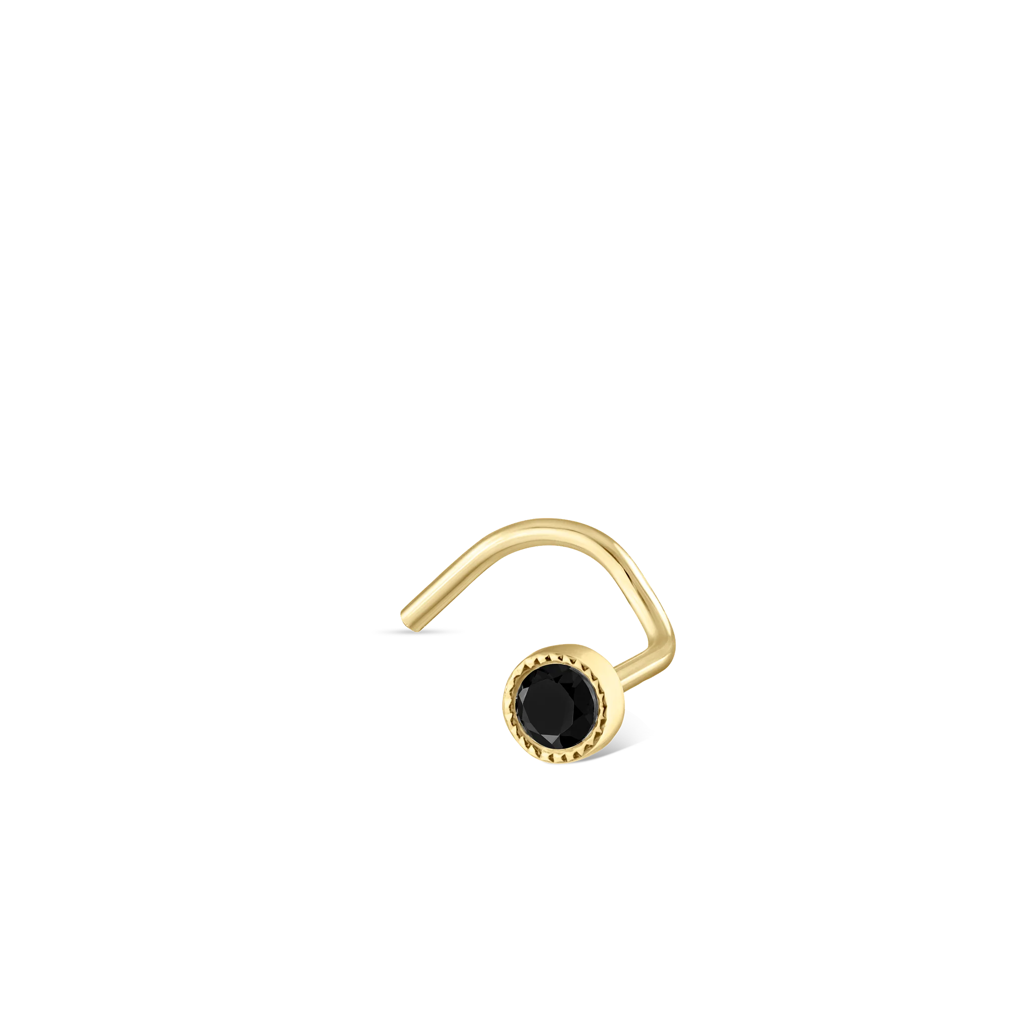 Black Diamond Scalloped Set Nostril Screw - Image 28
