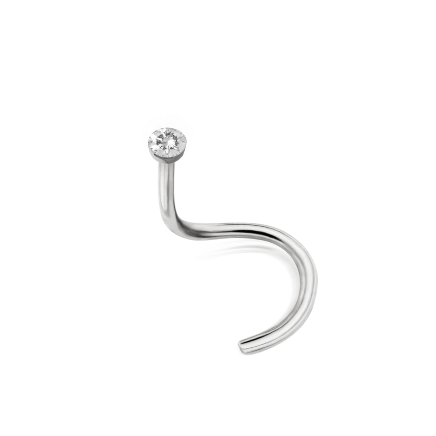 Invisible Set Diamond Nostril Screw - Image 19