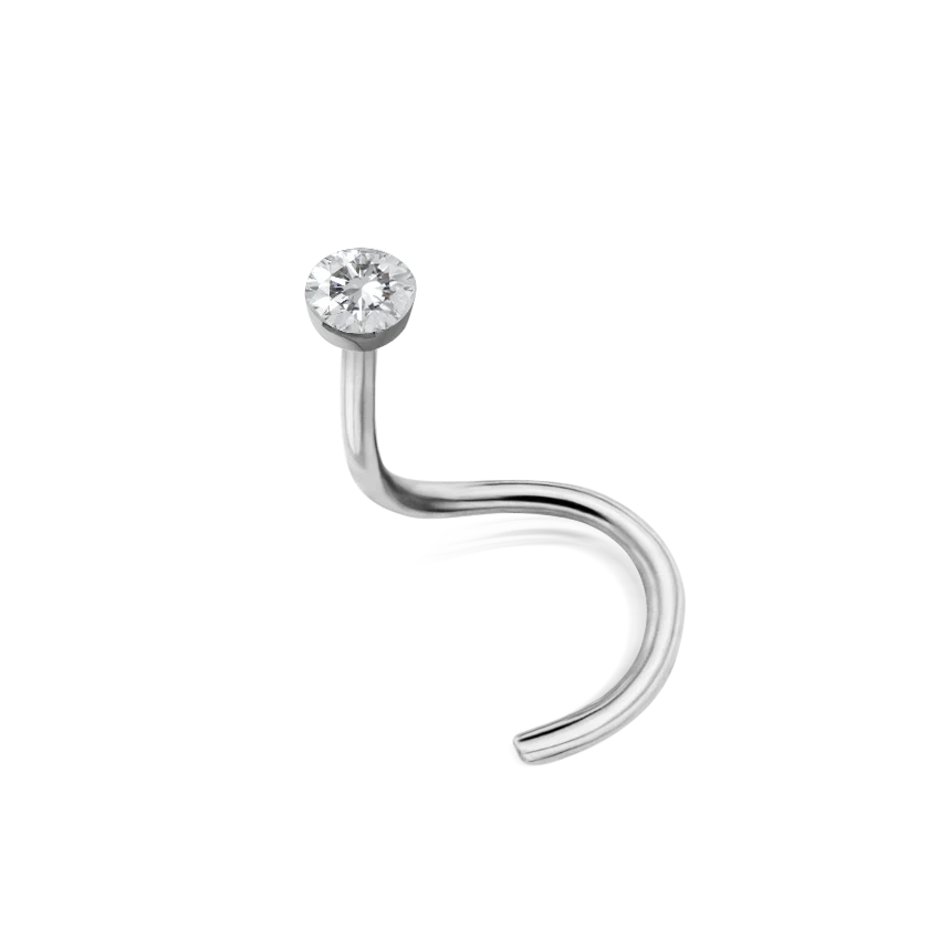 Invisible Set Diamond Nostril Screw - Image 23