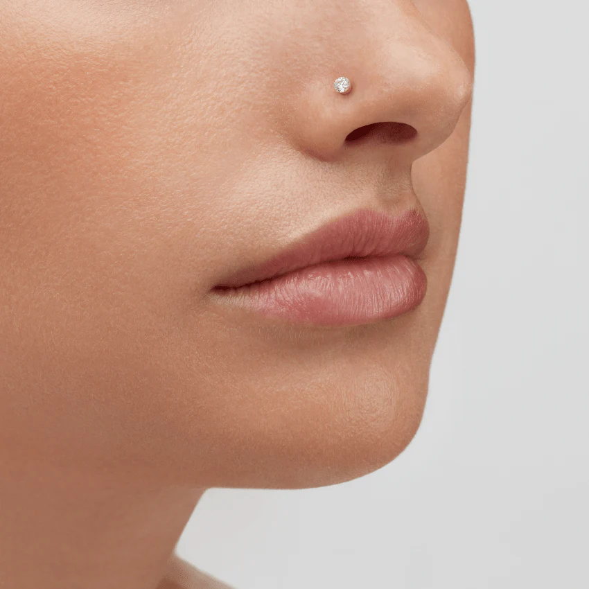Invisible Set Diamond Nostril Screw - Image 26