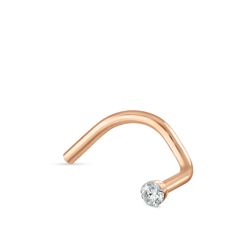 Invisible Set Diamond Nostril Screw - Image 52