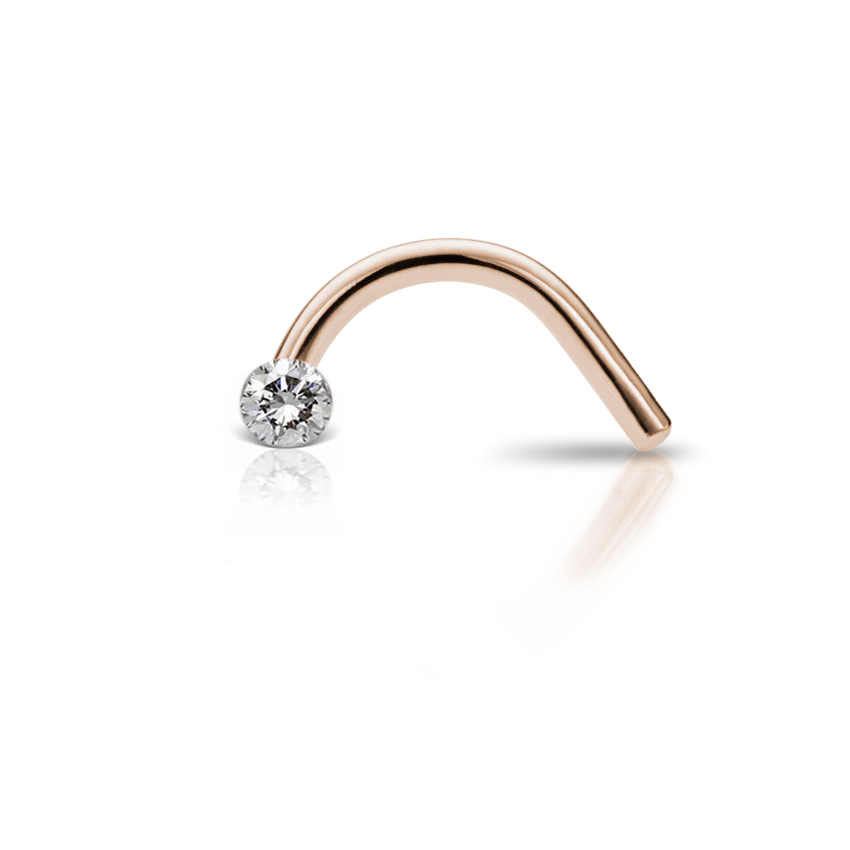 Invisible Set Diamond Nostril Screw - Image 56