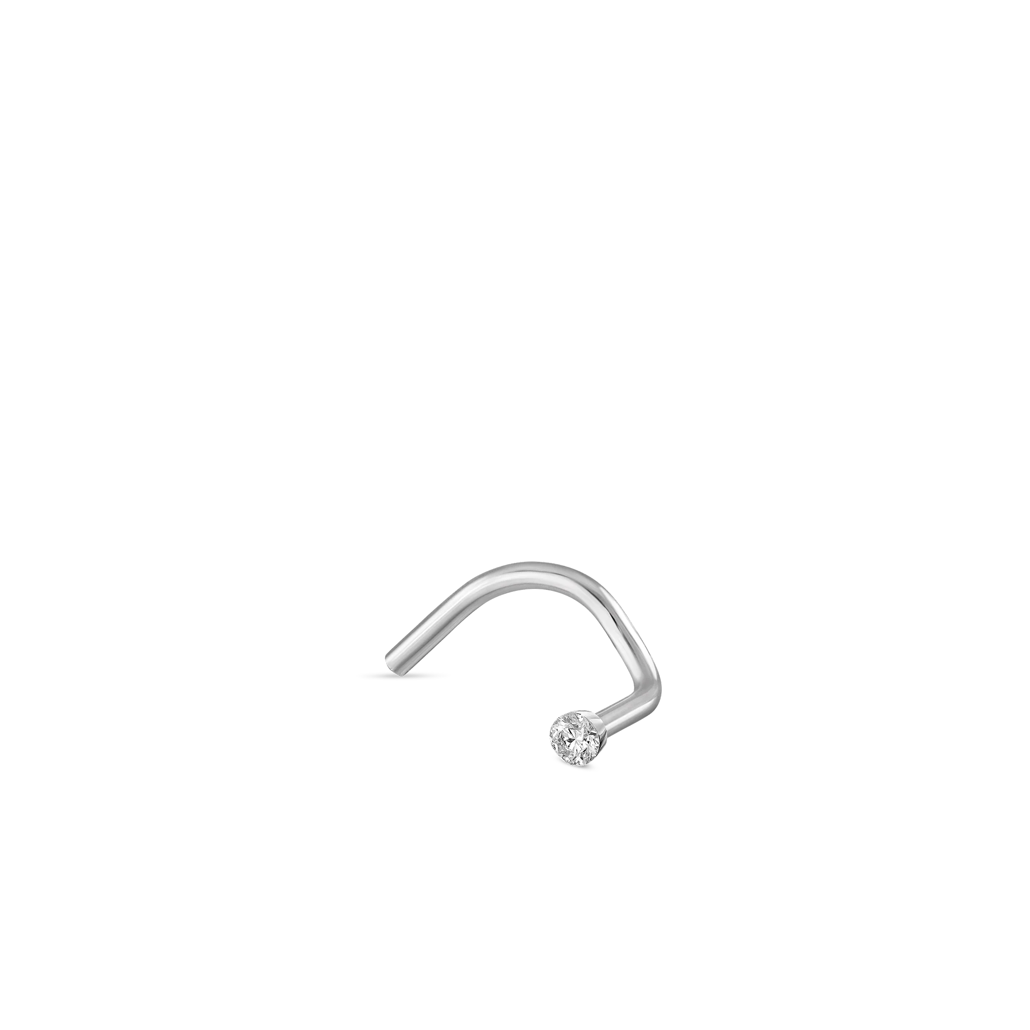 Invisible Set Diamond Nostril Screw - Image 66