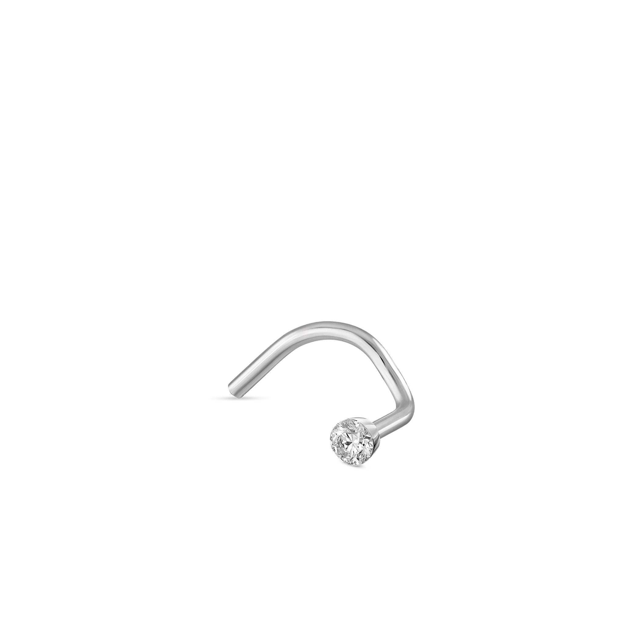 Invisible Set Diamond Nostril Screw - Image 70