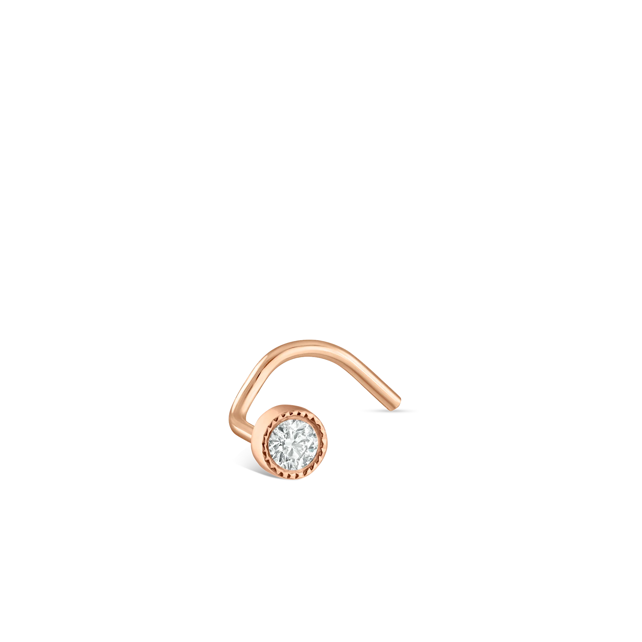 Diamond Scalloped Set Nostril Screw - Image 102