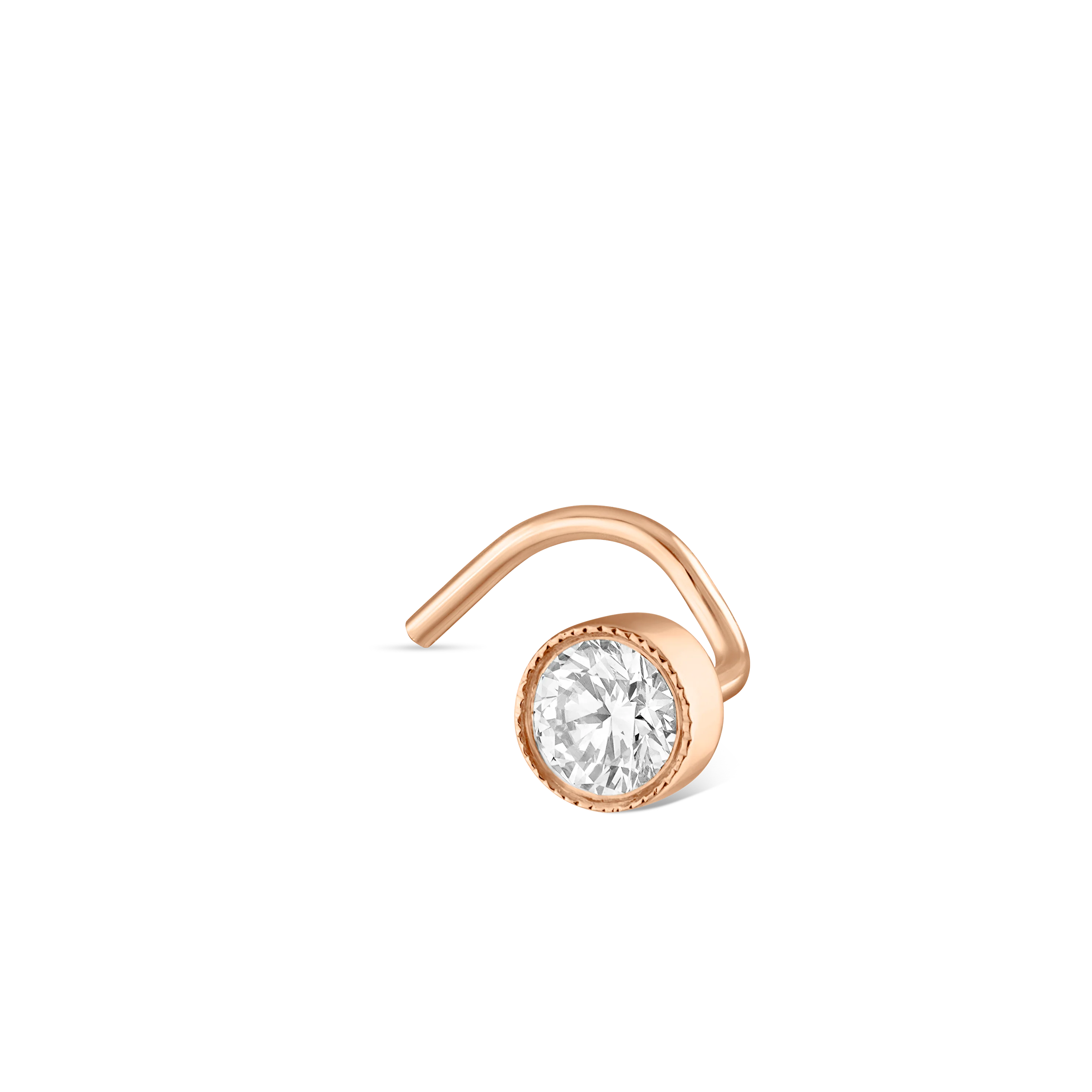 Diamond Scalloped Set Nostril Screw - Image 99
