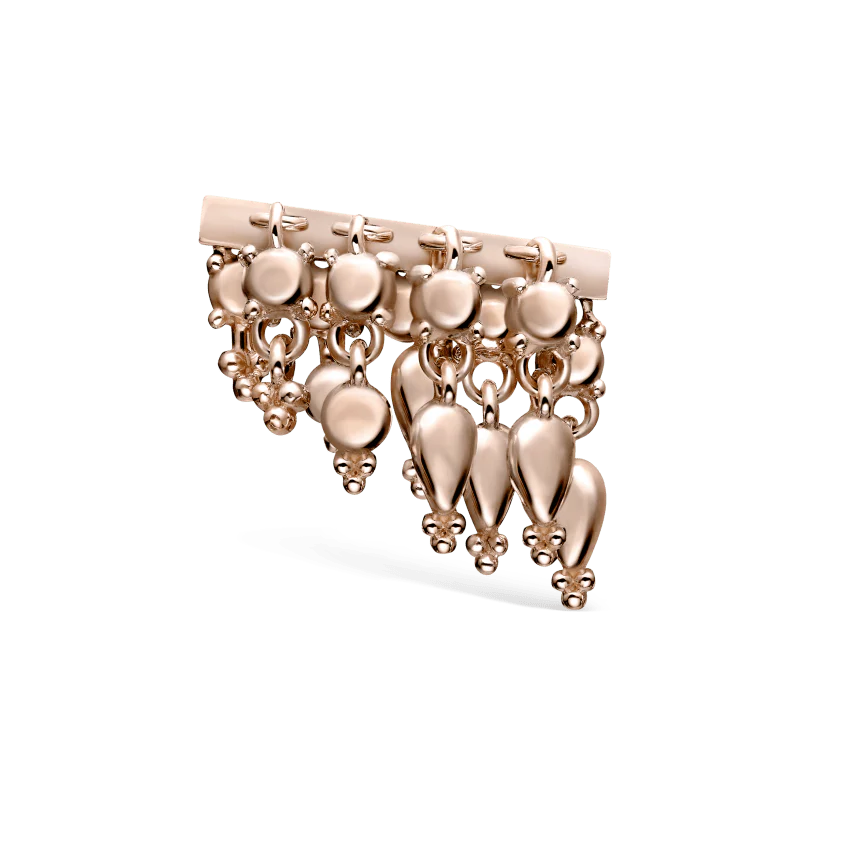Tassel Bar Stud Earring - Image 30