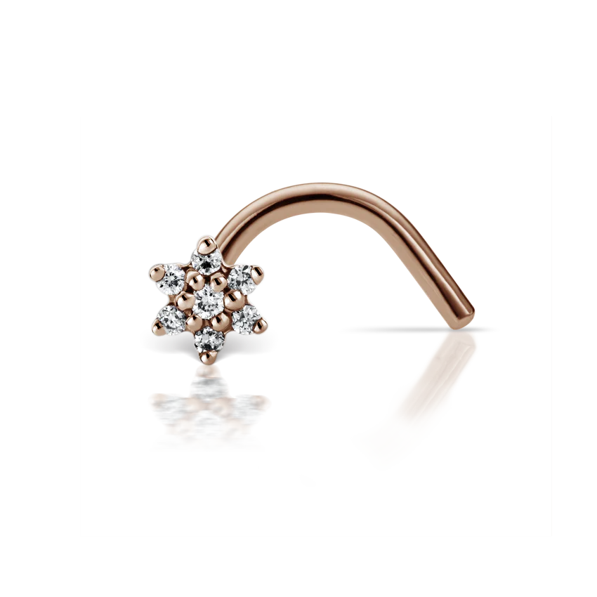 Diamond Flower Nostril Screw - Image 58