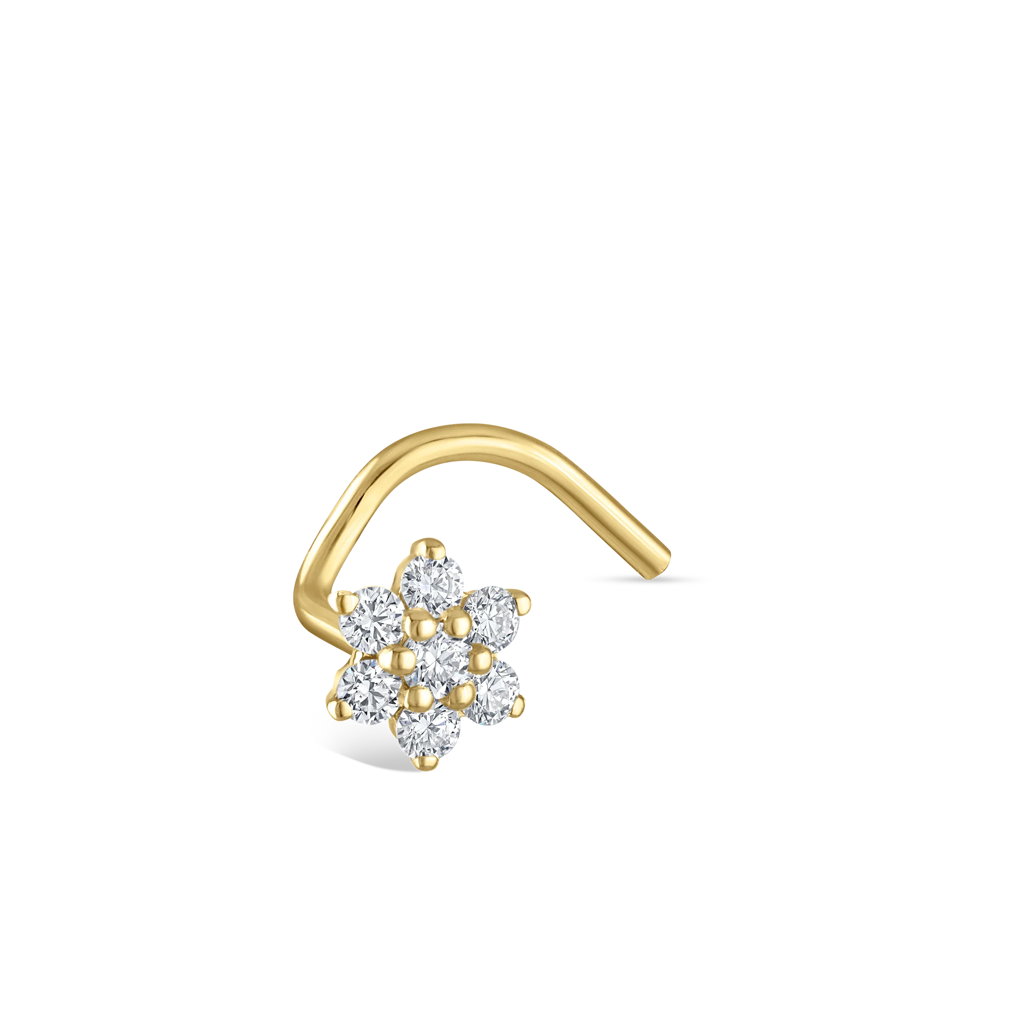 Diamond Flower Nostril Screw - Image 81