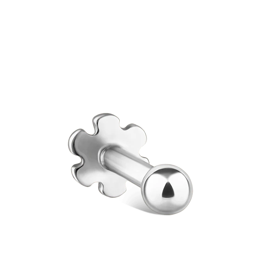 Ball Threaded Stud Earring - Image 2