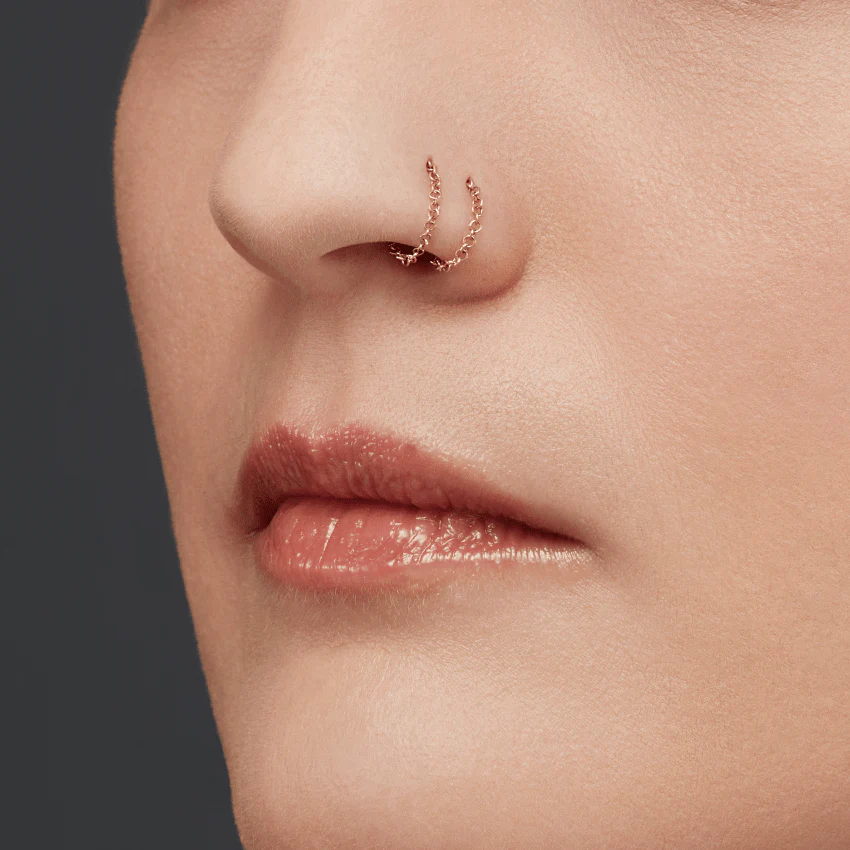 Chain Wrap Stud Earring - Image 36