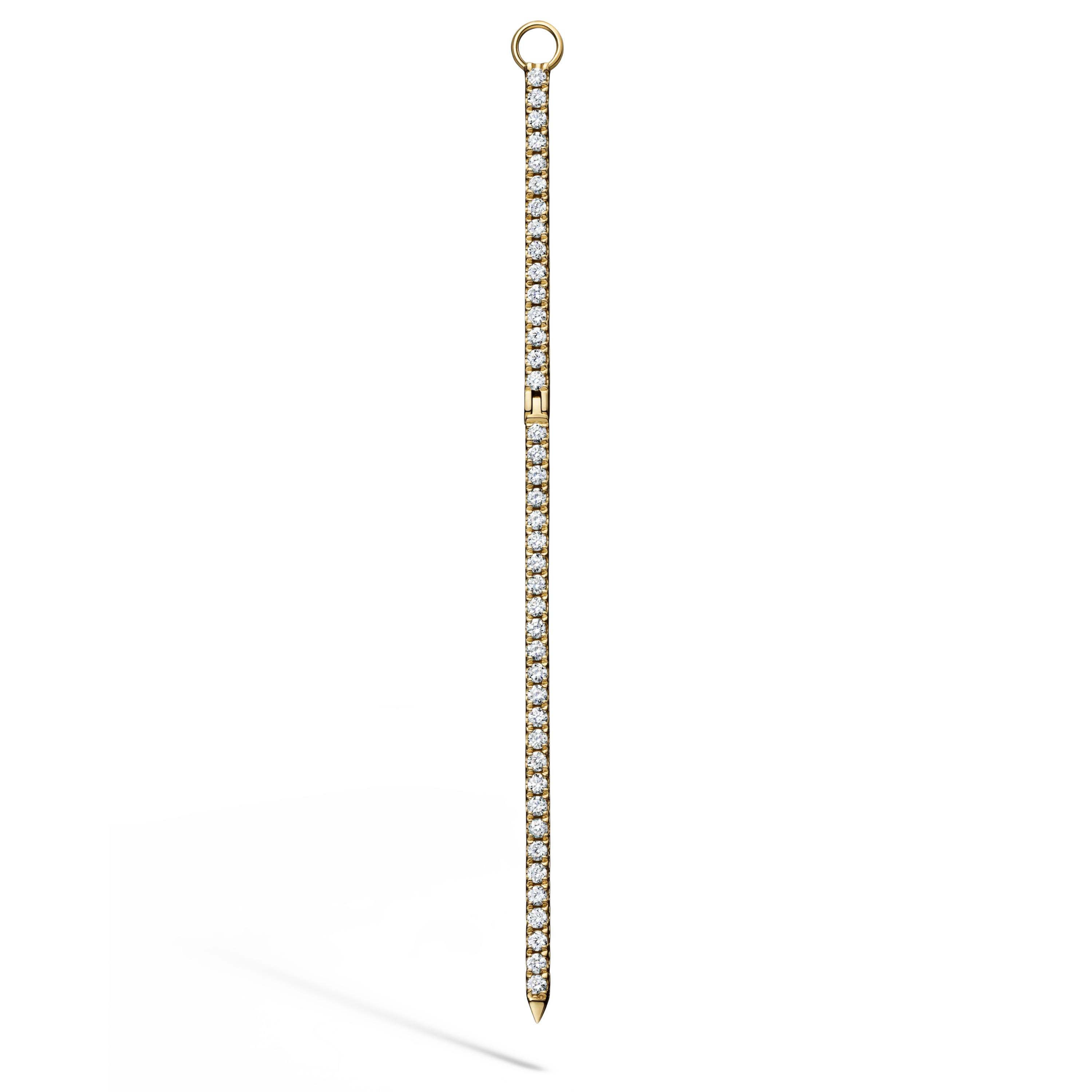 Diamond and Emerald Eternity Bar Charm - Image 39