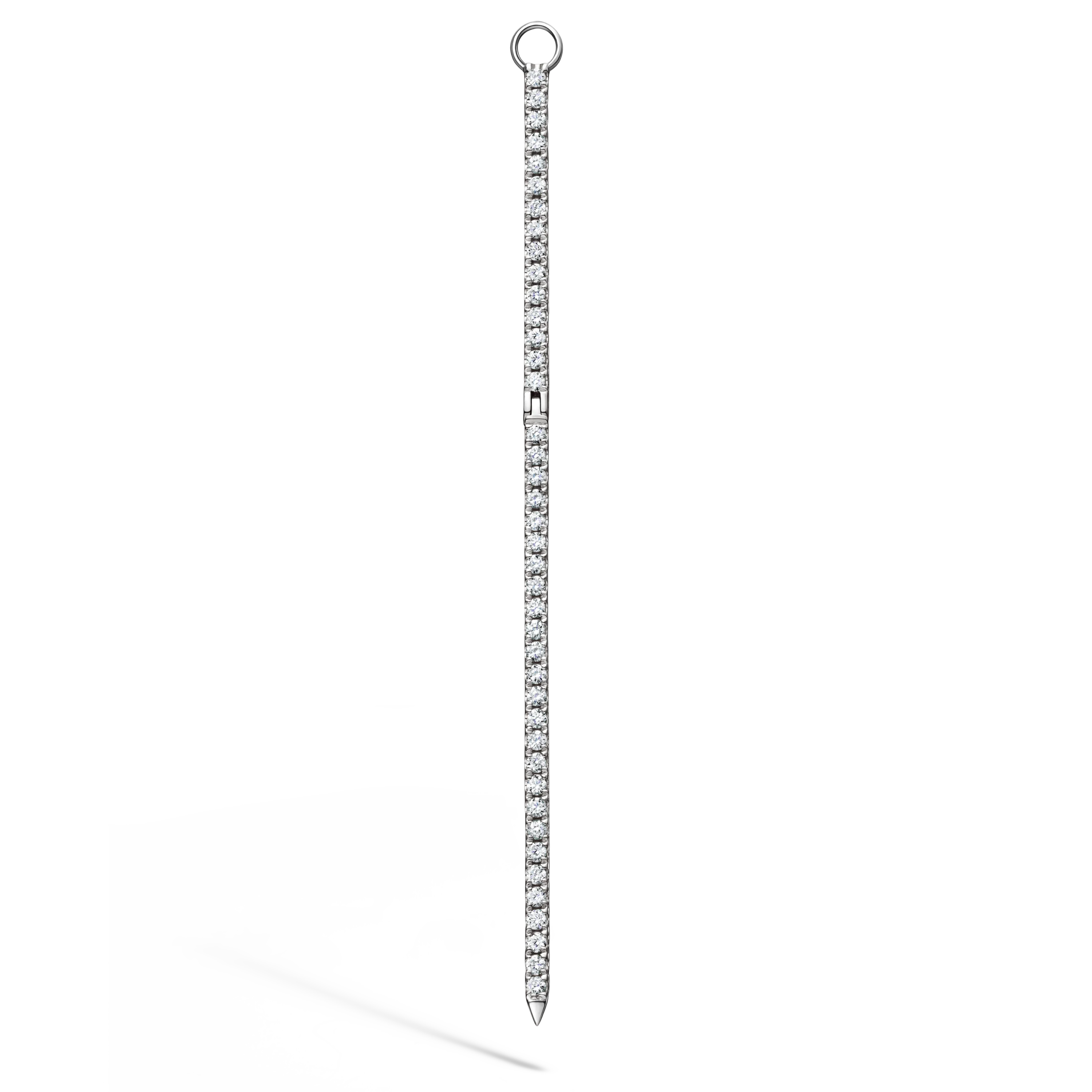 Diamond and Emerald Eternity Bar Charm - Image 42