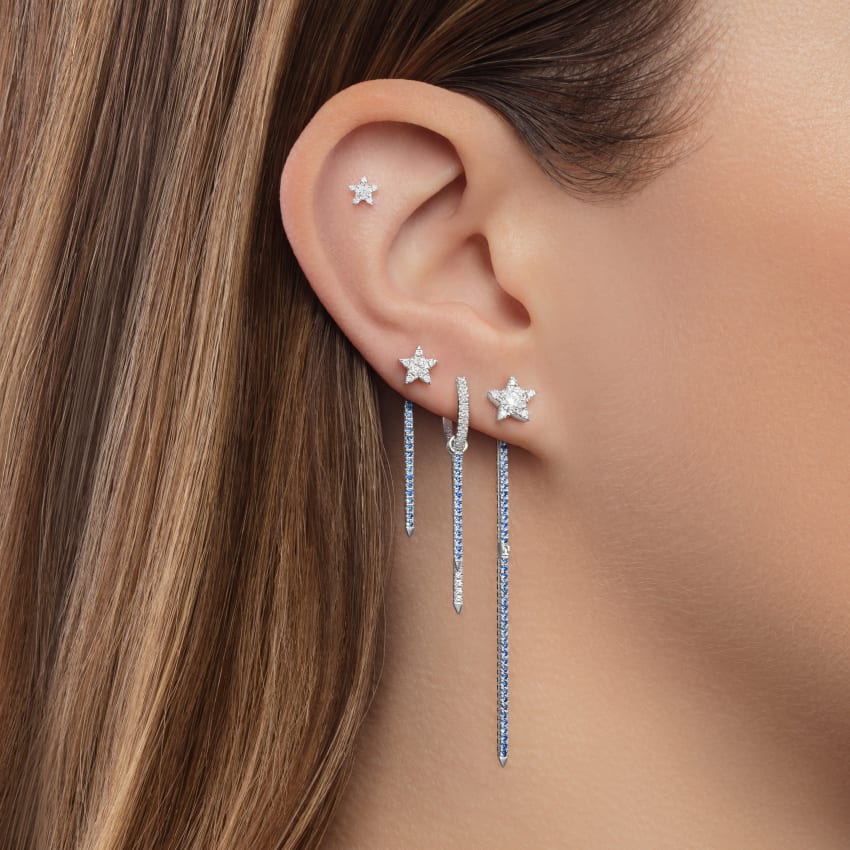 Diamond and Sapphire Eternity Bar Charm - Image 38