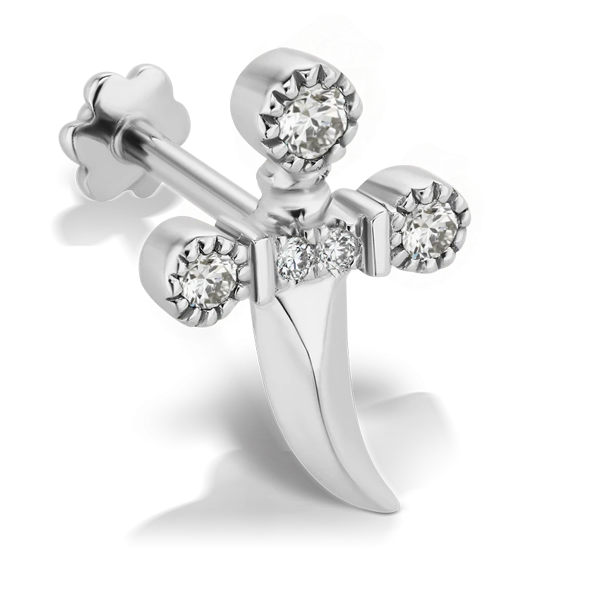 Diamond Dagger Threaded Stud - Image 5