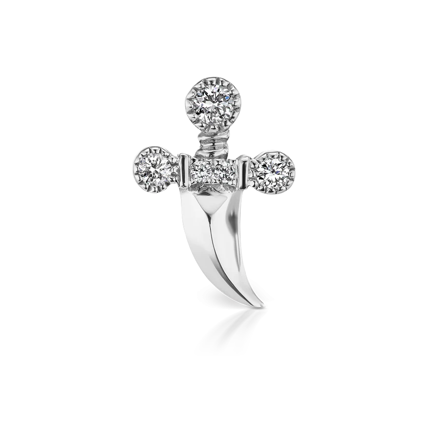 Diamond Dagger Threaded Stud With Titanium Backing - Image 4