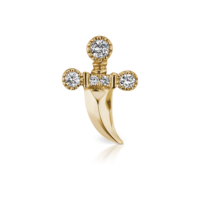 Diamond Dagger Threaded Stud With Titanium Backing - Image 8