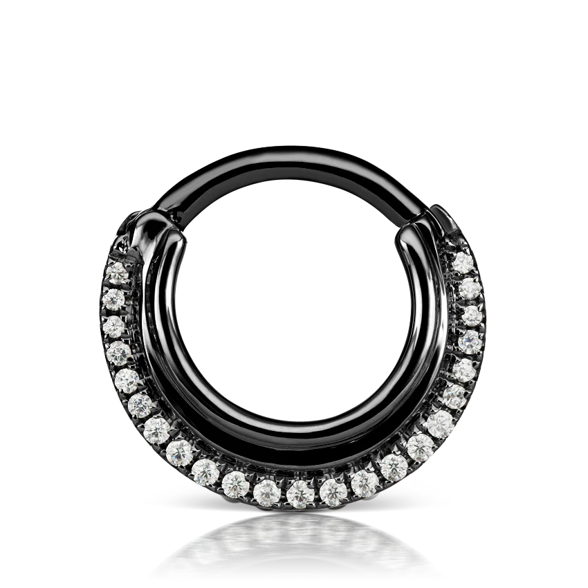 Diamond Dhara Hoop Earring - Image 8