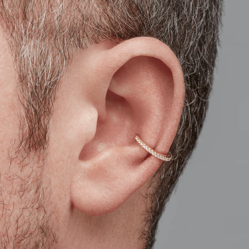 Diamond Eternity Hoop Earring - Image 54