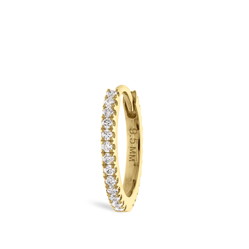 Diamond Eternity Hoop Earring - Image 57