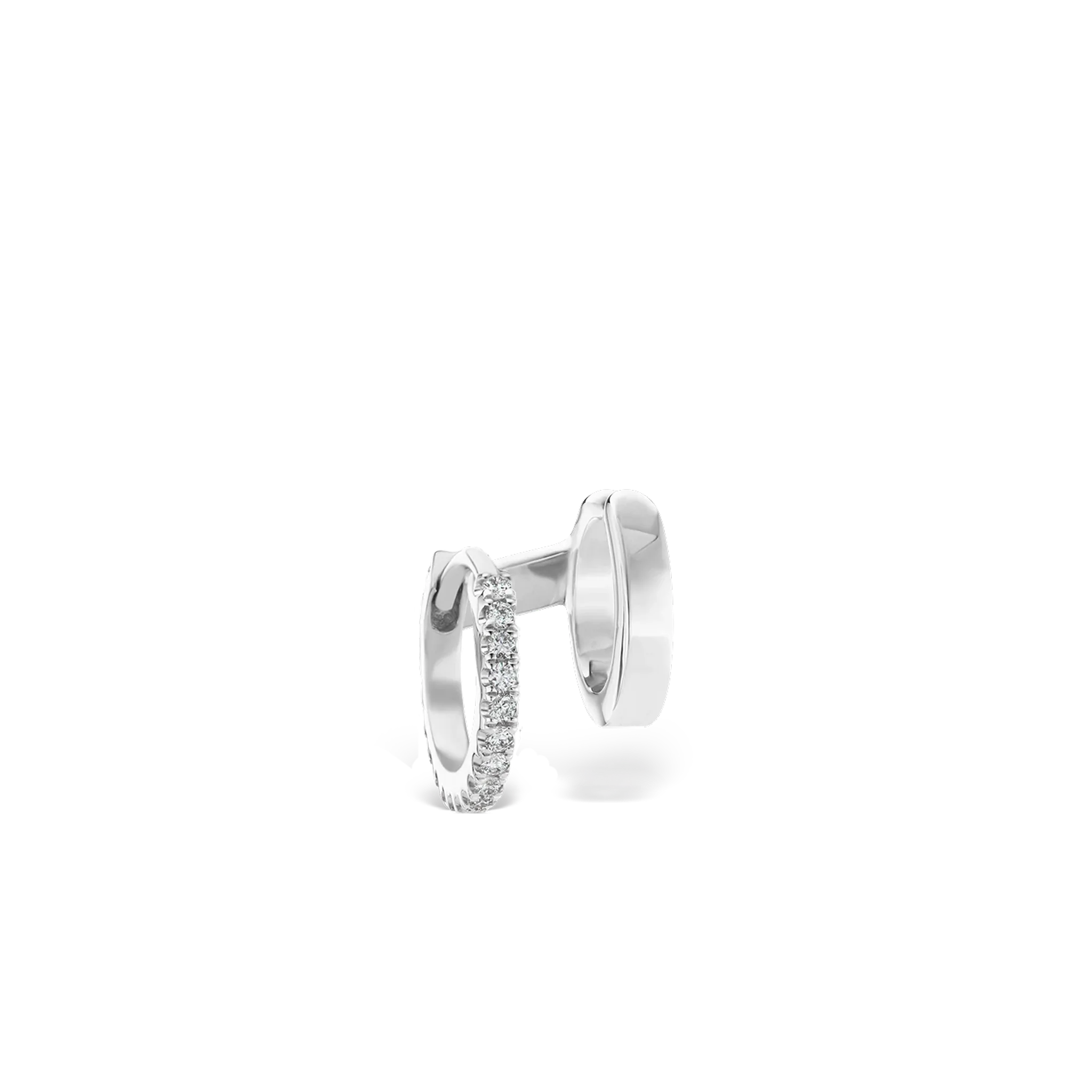 Diamond Eternity Ring and Plain Cuff - Image 2