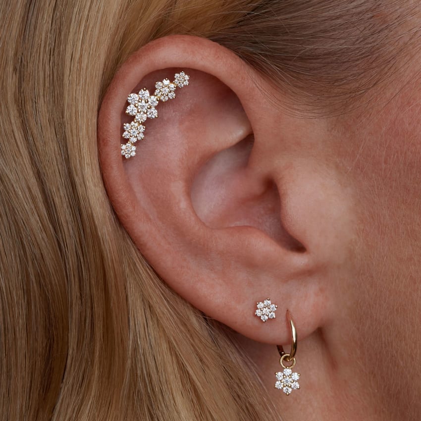 Diamond Flower Charm - Image 4