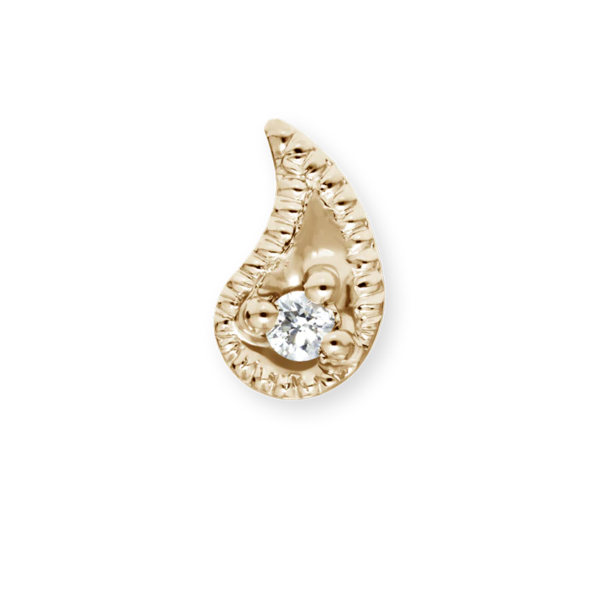 Diamond Paisley Nostril Screw - Image 11