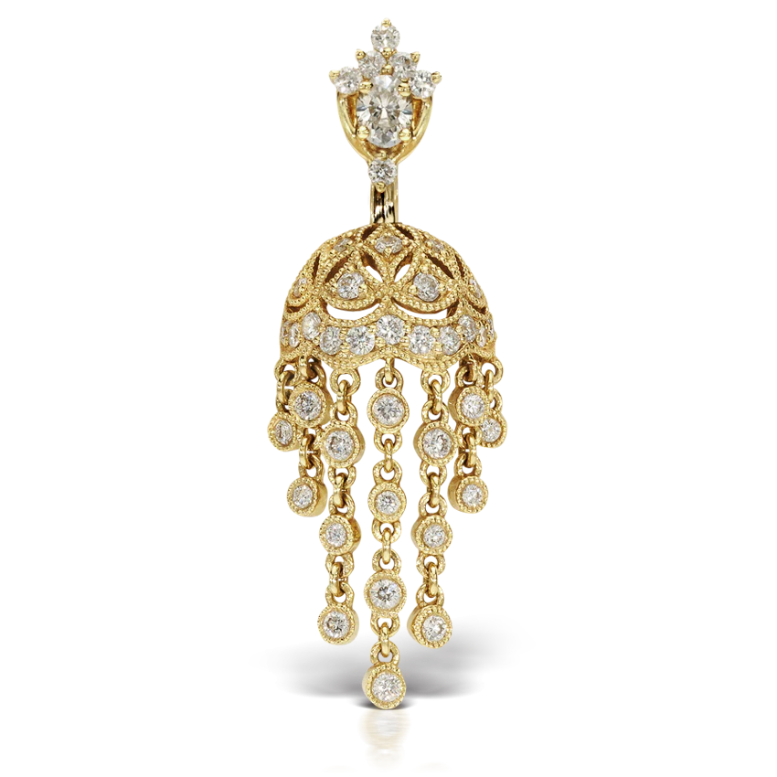Diamond MT Tiara with Parasol Dangle Barbell - Image 8