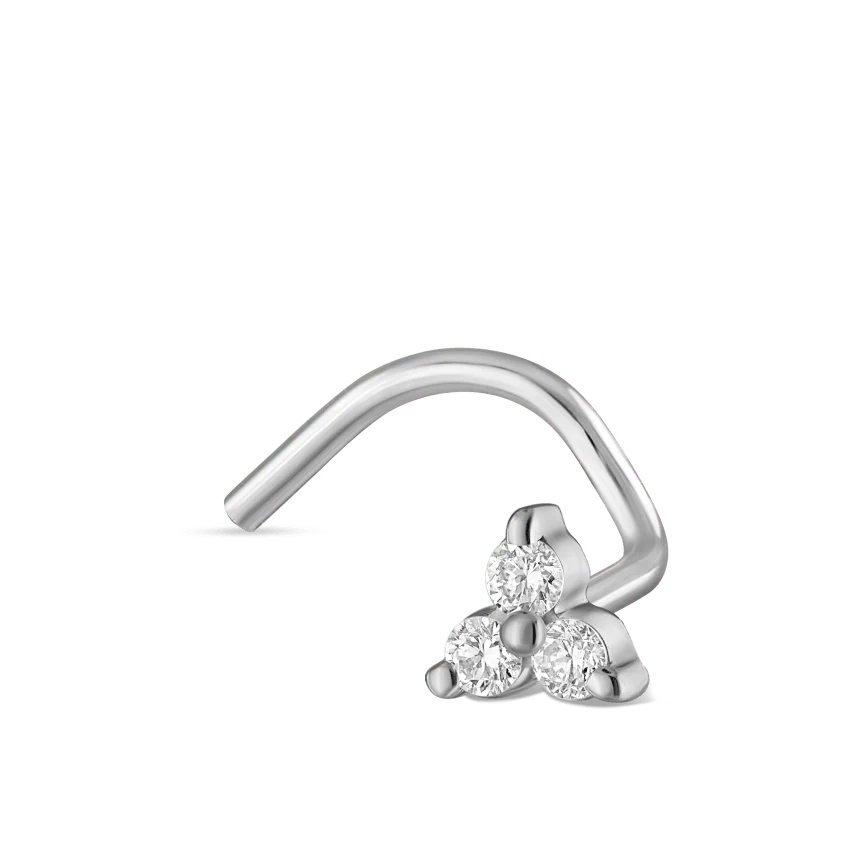 Diamond Trinity Nostril Screw - Image 4