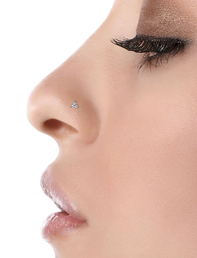 Diamond Trinity Nostril Screw - Image 7