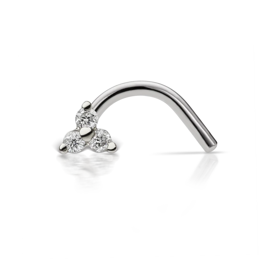 Diamond Trinity Nostril Screw - Image 8