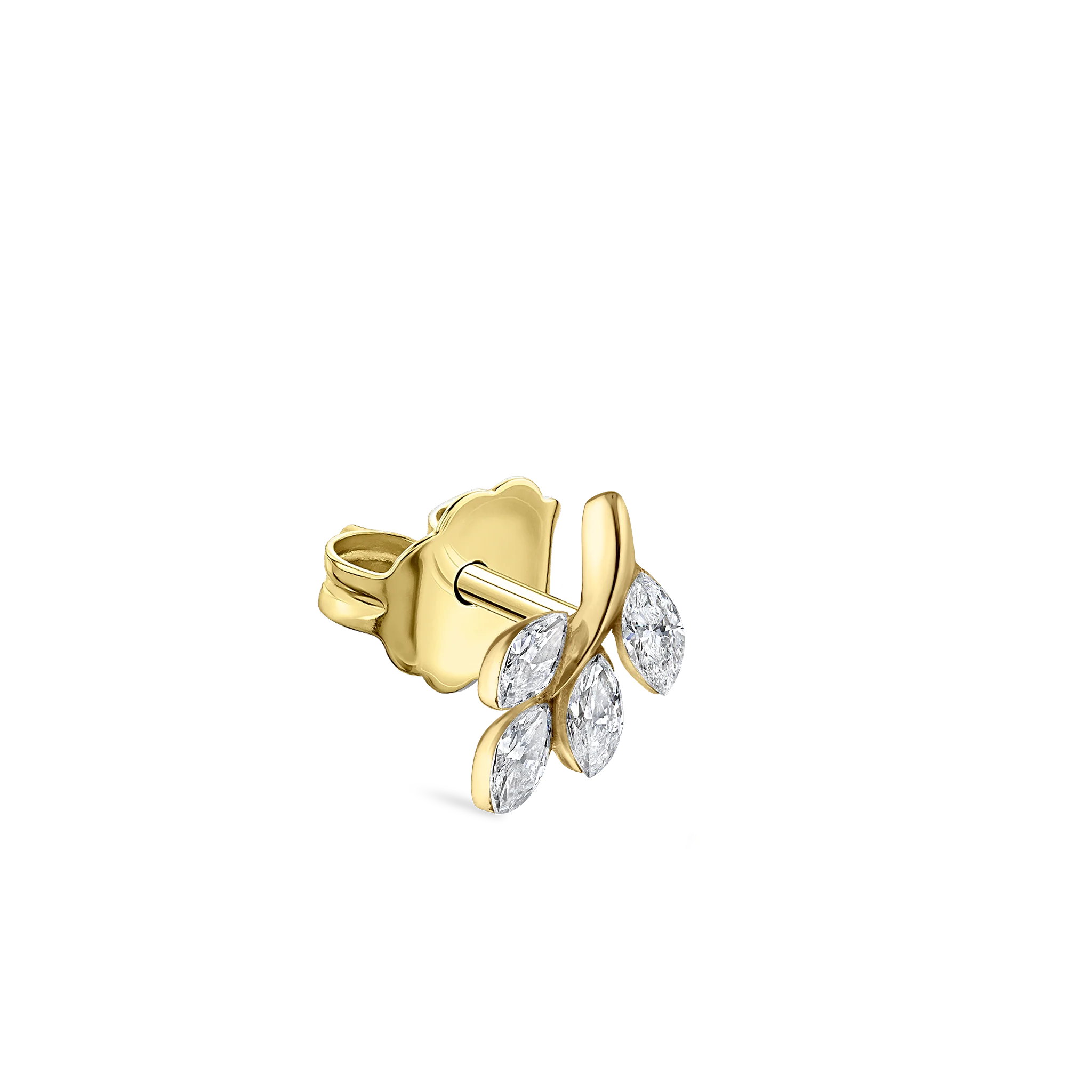 Diamond Vine Stud Earring - Image 29