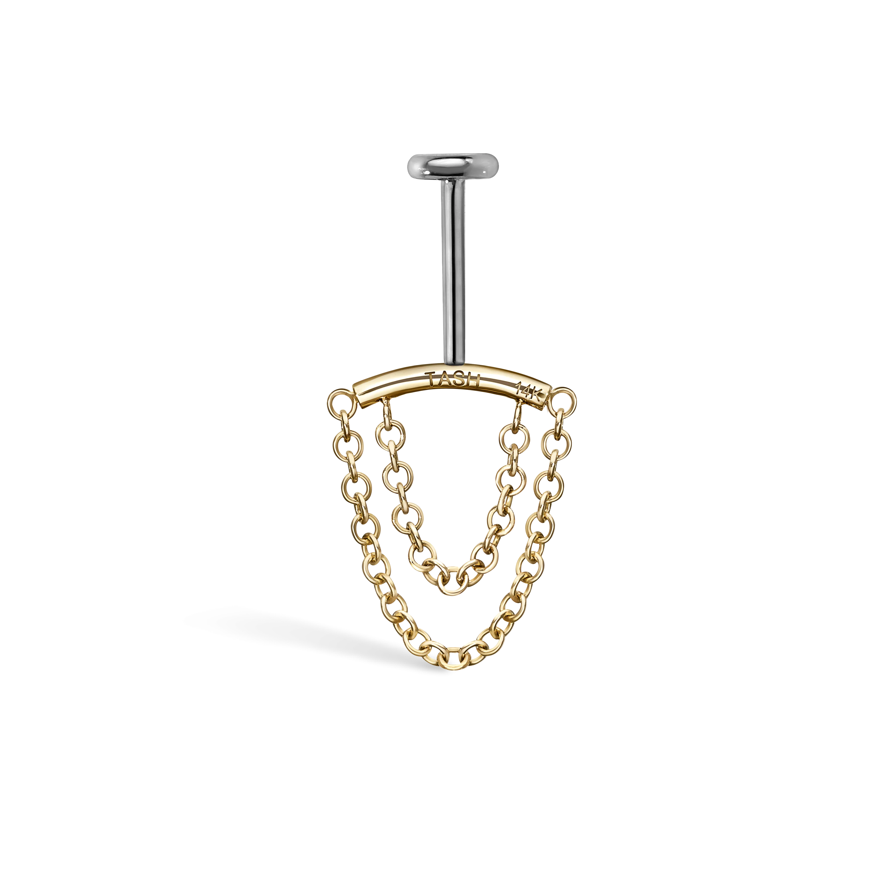 Double Chain Threaded Stud Drape With Titanium Backing - Image 33