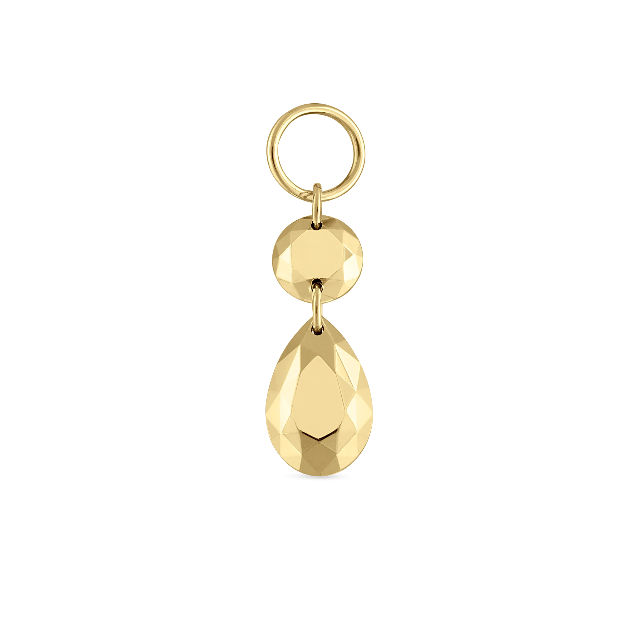 Double Faceted Gold Charm - Image 12