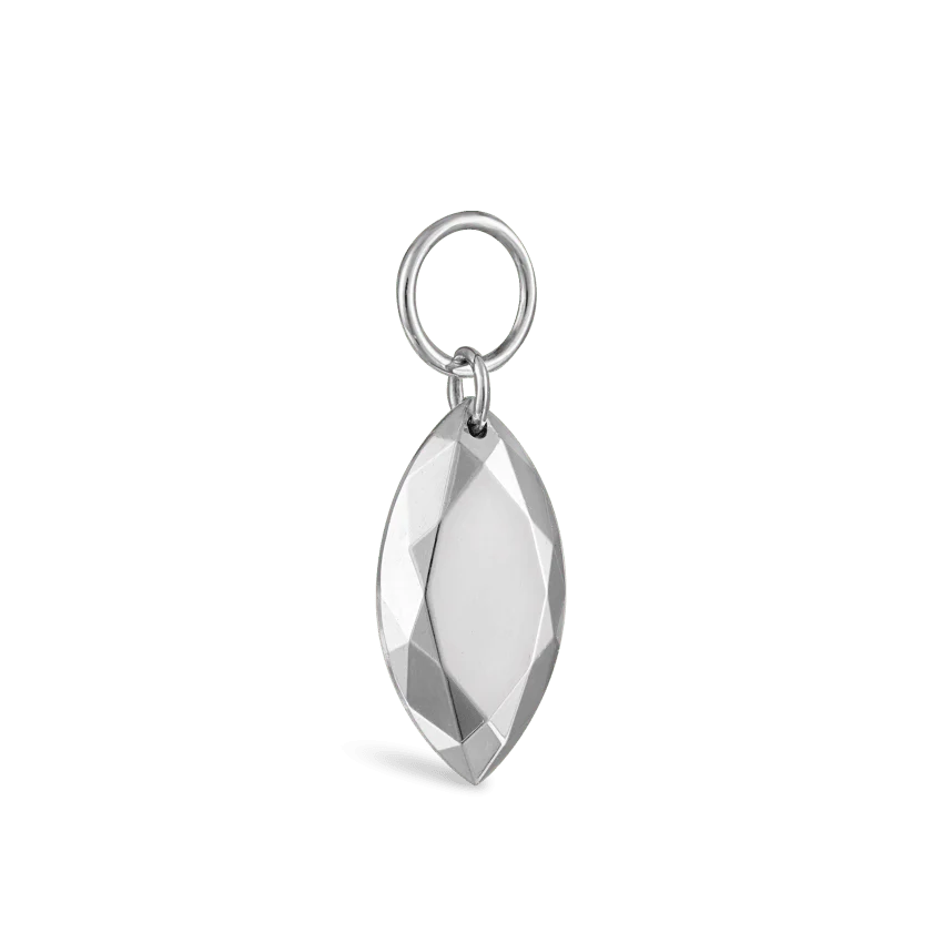 Faceted Gold Marquise Charm - Image 13