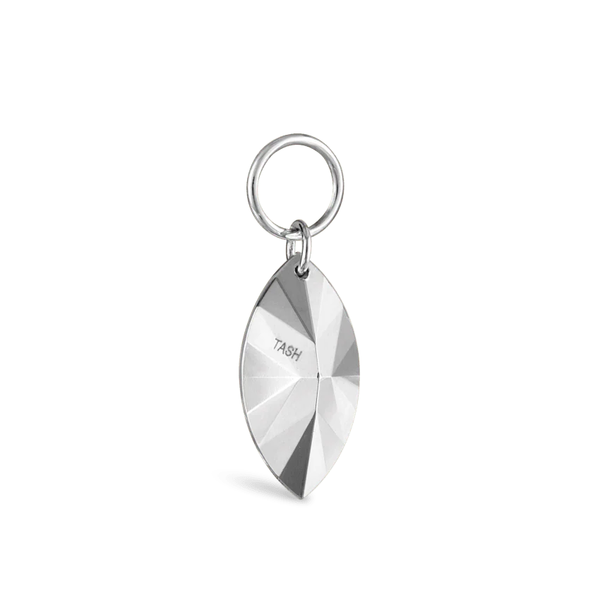 Faceted Gold Marquise Charm - Image 15