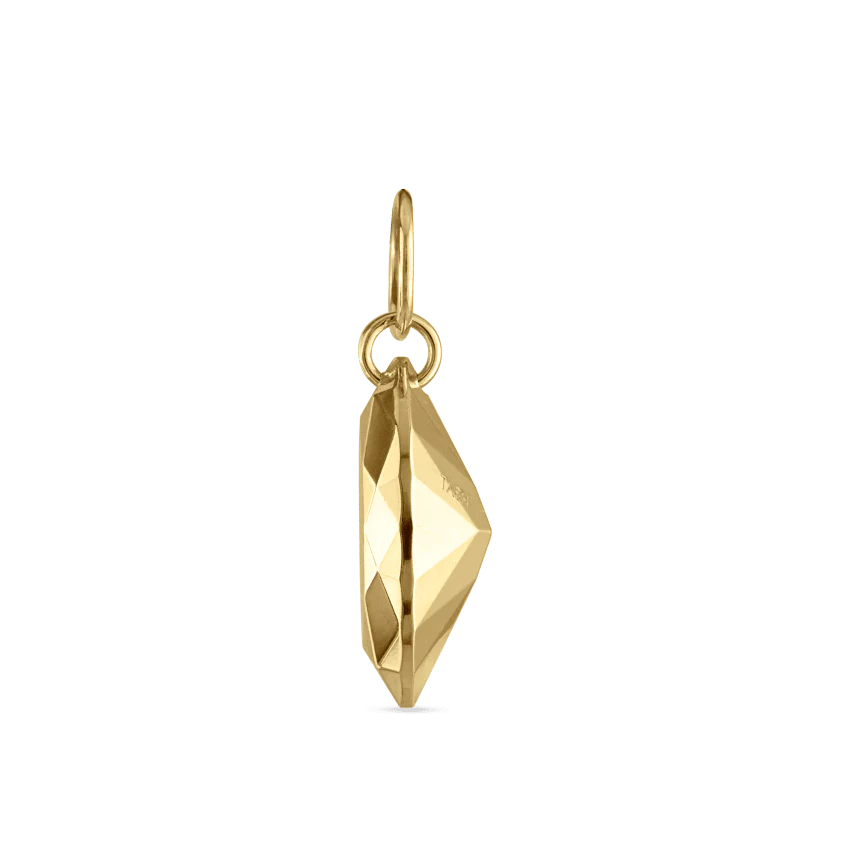 Faceted Gold Marquise Charm - Image 32