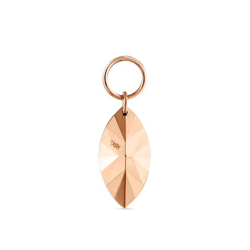 Faceted Gold Marquise Charm - Image 50