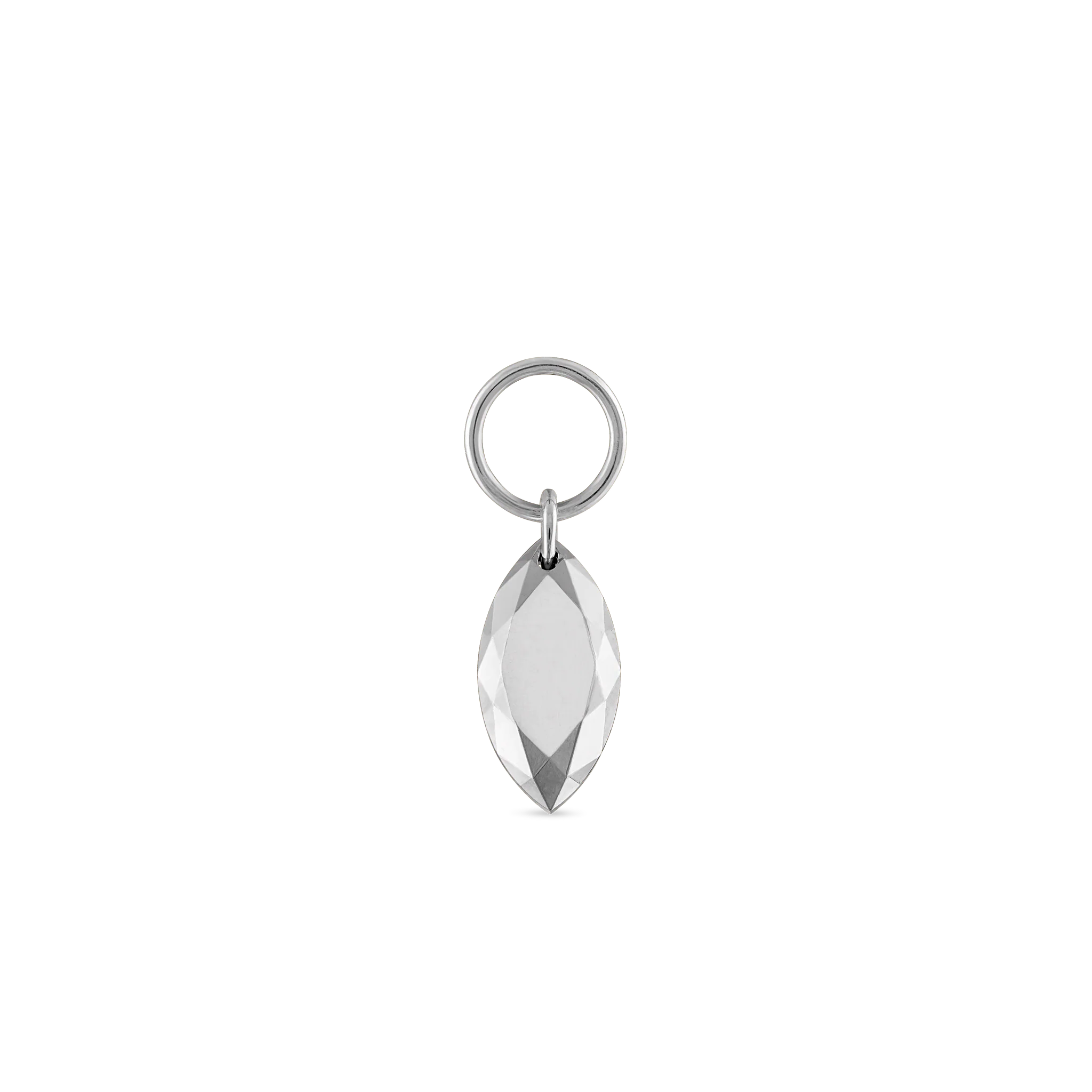 Faceted Gold Marquise Charm - Image 58