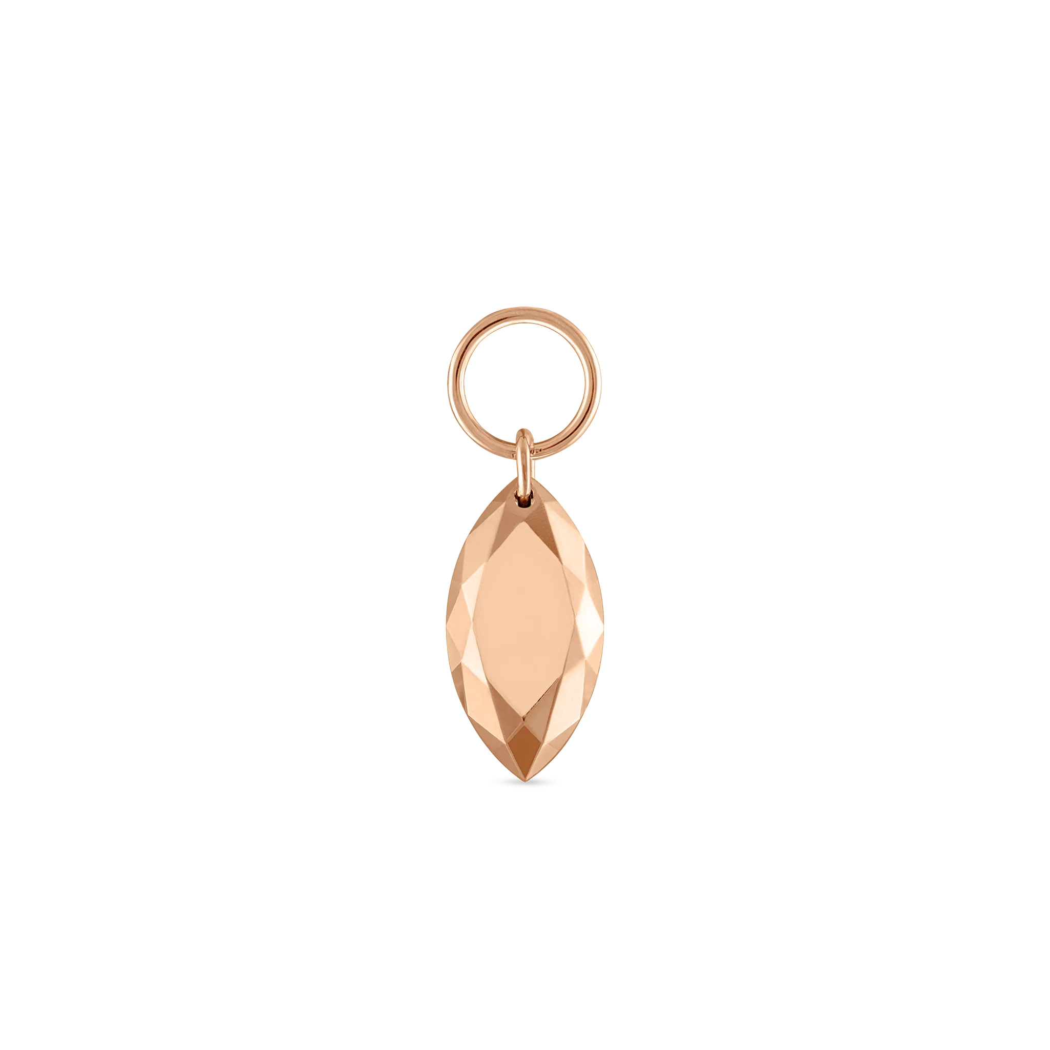 Faceted Gold Marquise Charm - Image 60