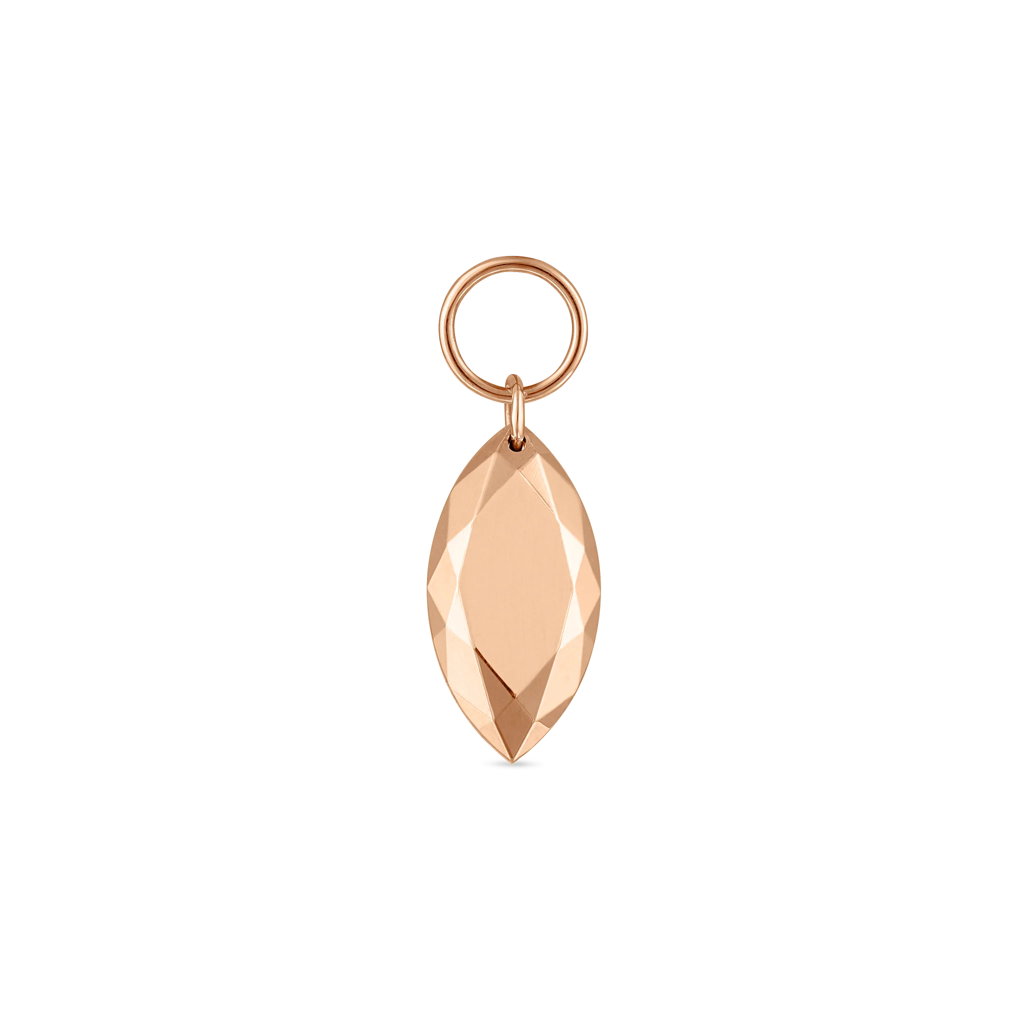 Faceted Gold Marquise Charm - Image 63