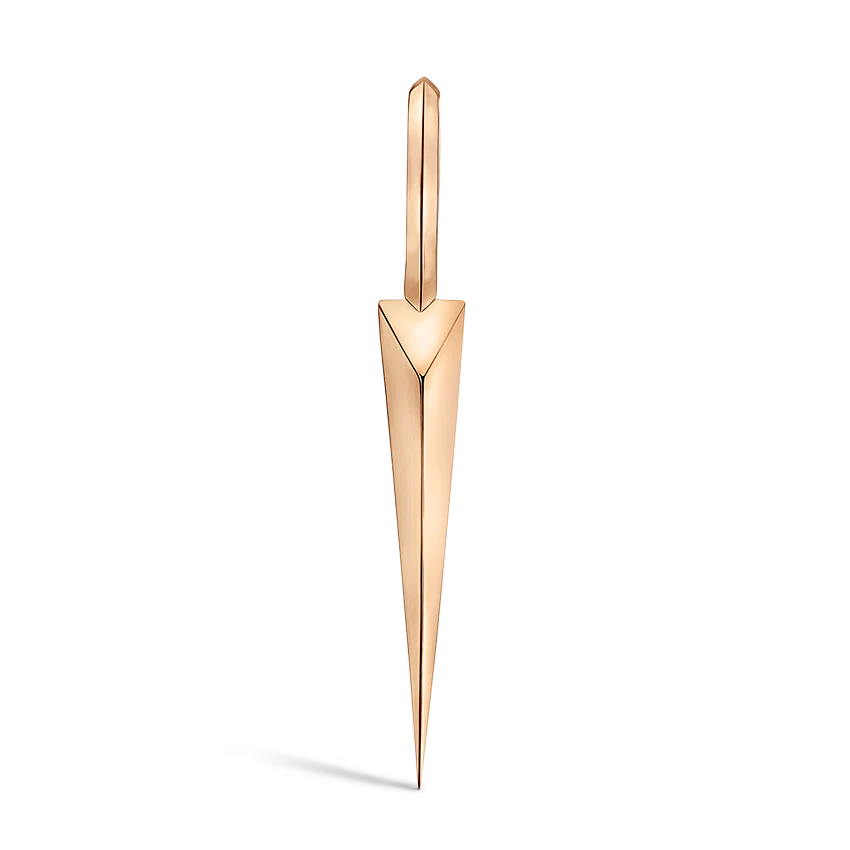 Faceted Grand Spike Hoop Earring - Image 52