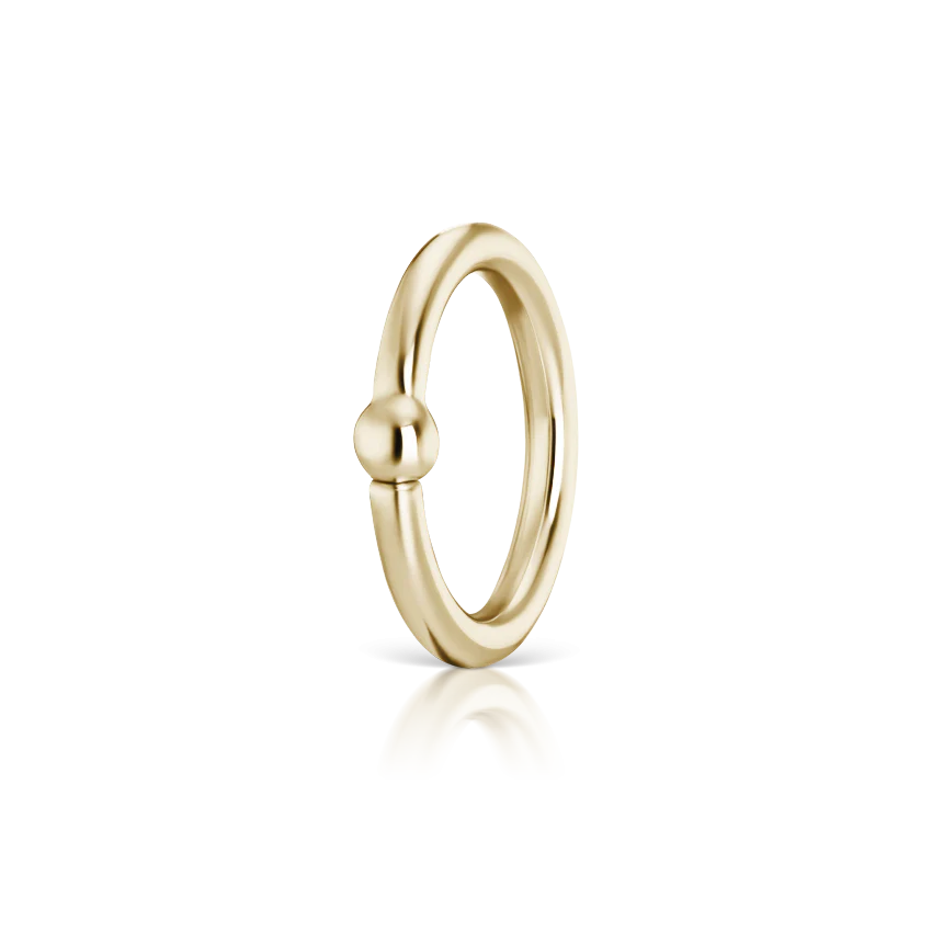 Fixed Gold Ball Ring - Image 31