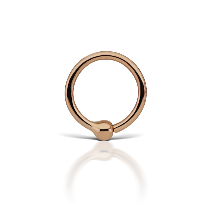 Fixed Gold Ball Ring - Image 43