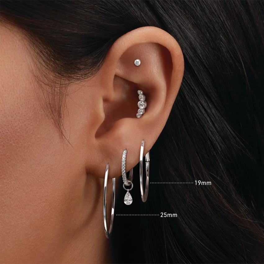 Flat Hoop Earring - Image 47