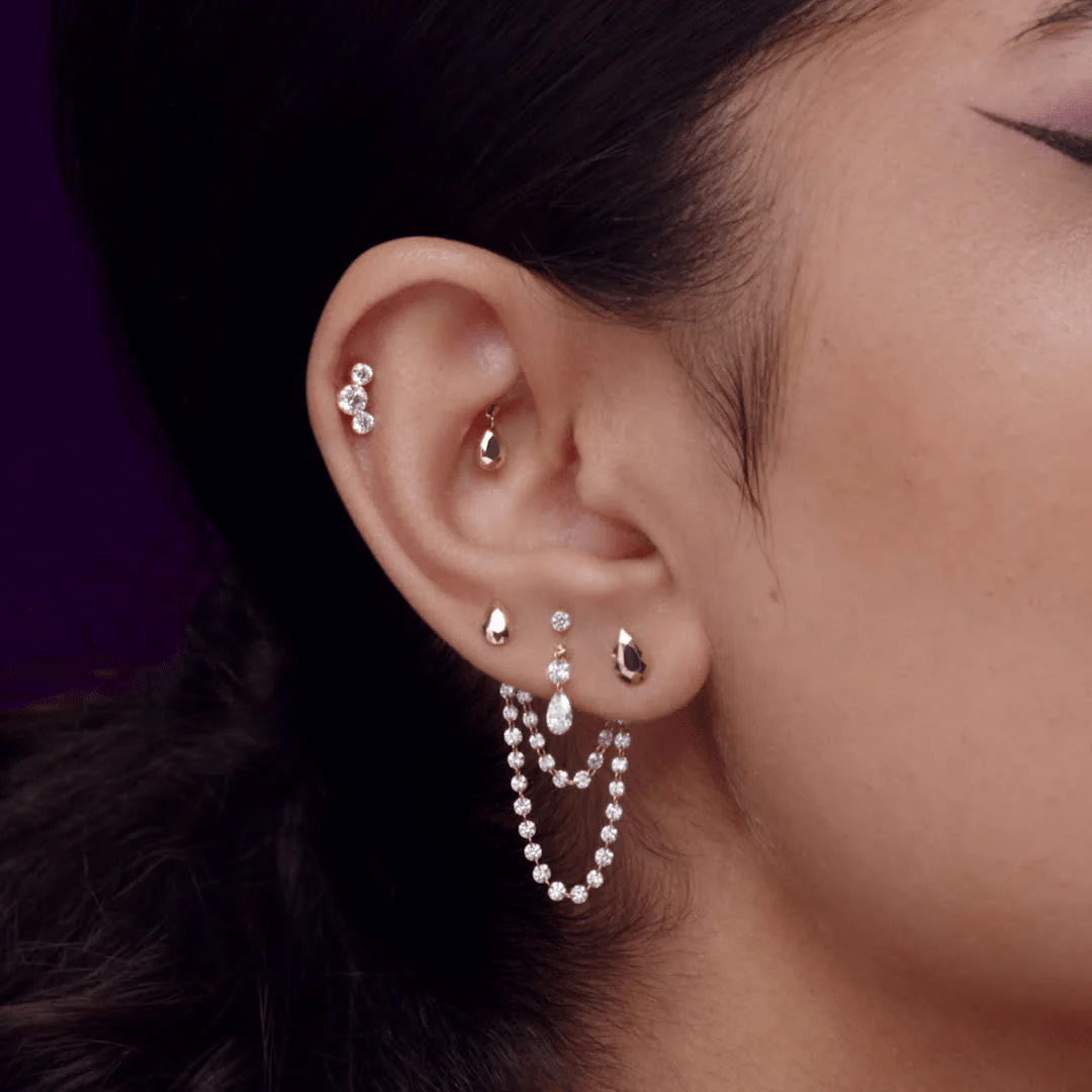 Floating Diamond Connecting Charm - Image 3