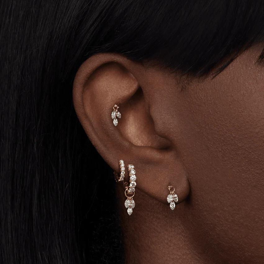 Floating Diamond Plume Charm - Image 4