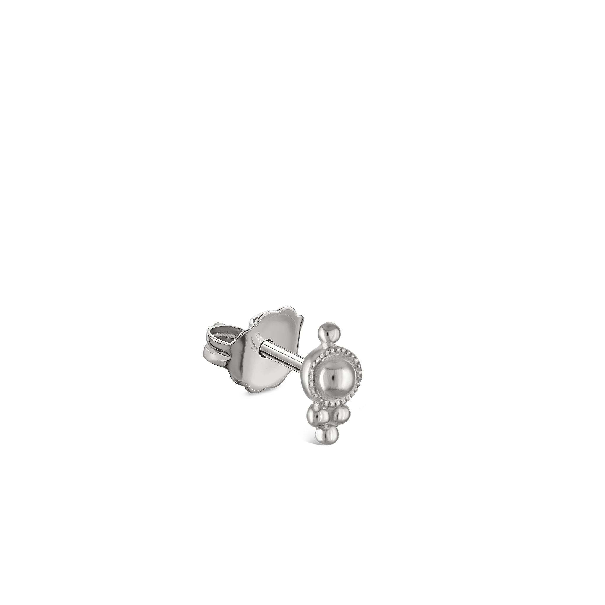Four Ball Trinity Stud Earring - Image 12