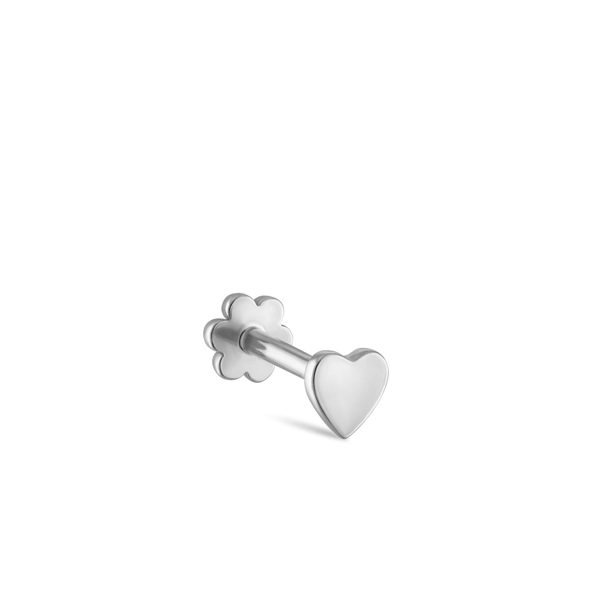 Heart Threaded Stud Earring - Image 18