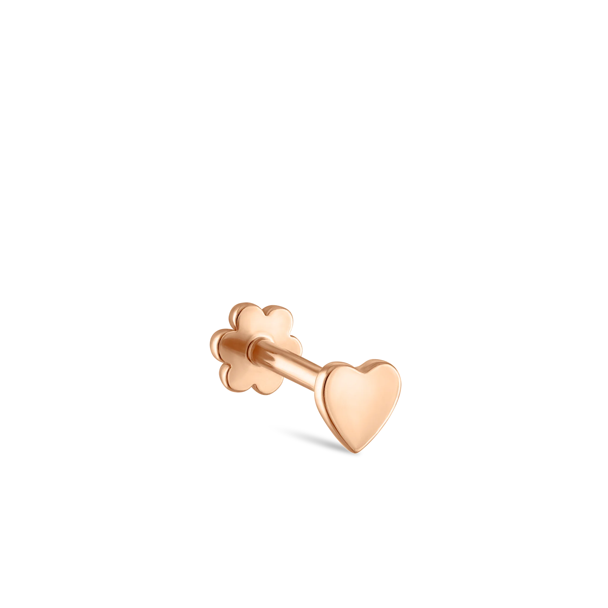 Heart Threaded Stud Earring - Image 19